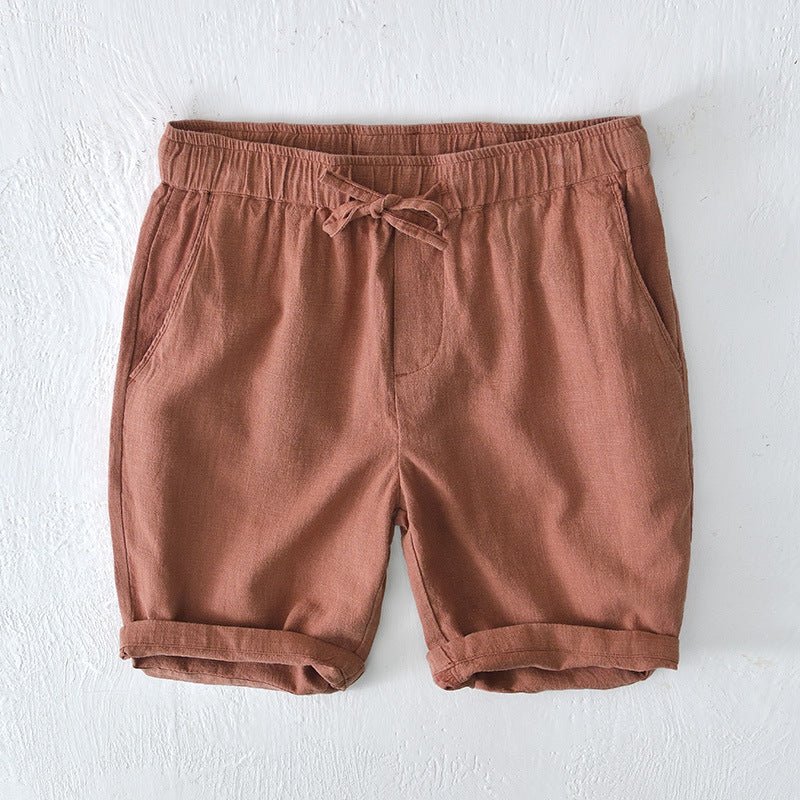 Shorts de Lino y Cáñamo