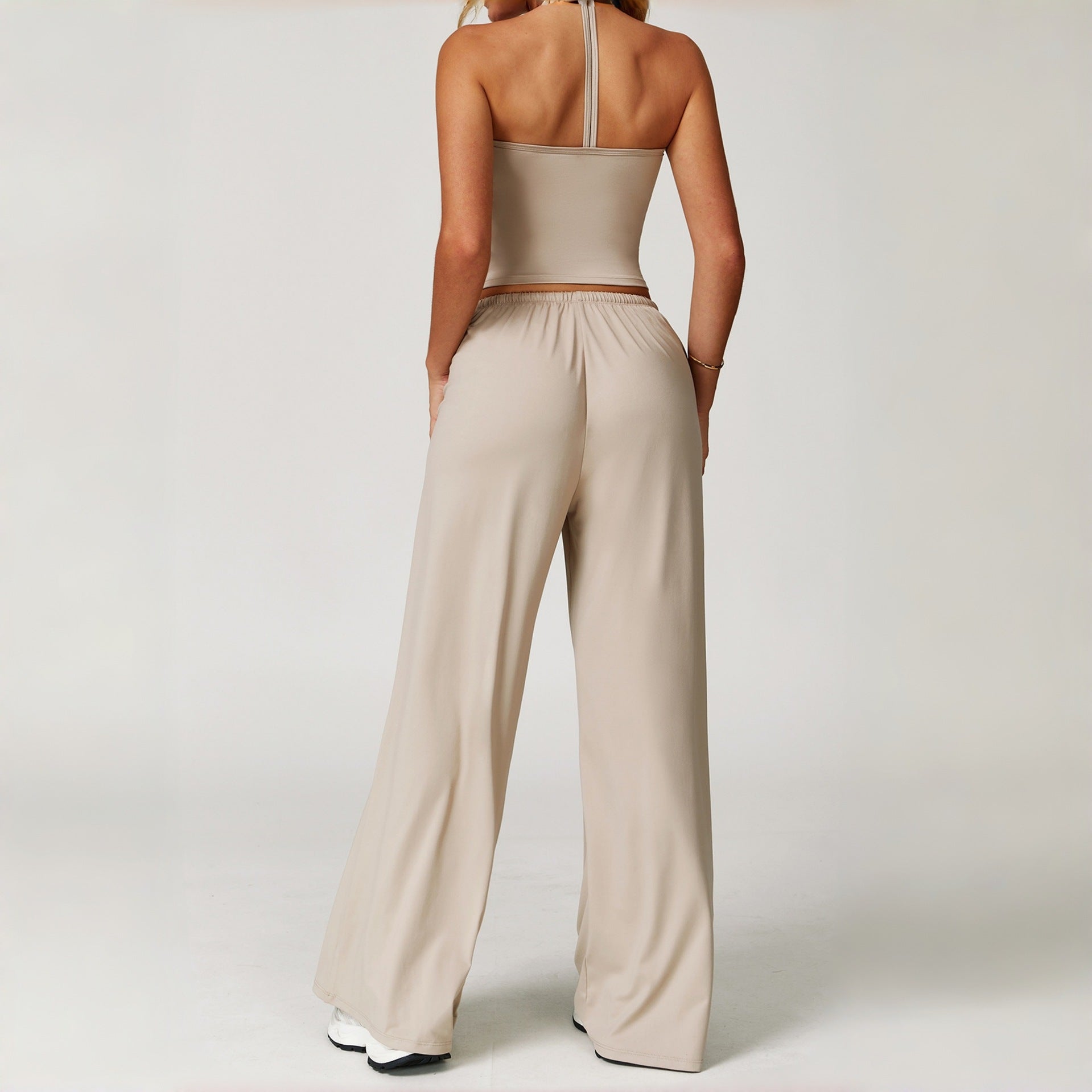 Conjunto Deportivo de Yoga de Secado Rápido para Mujer