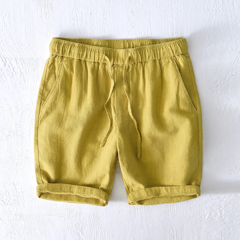 Shorts de Lino y Cáñamo