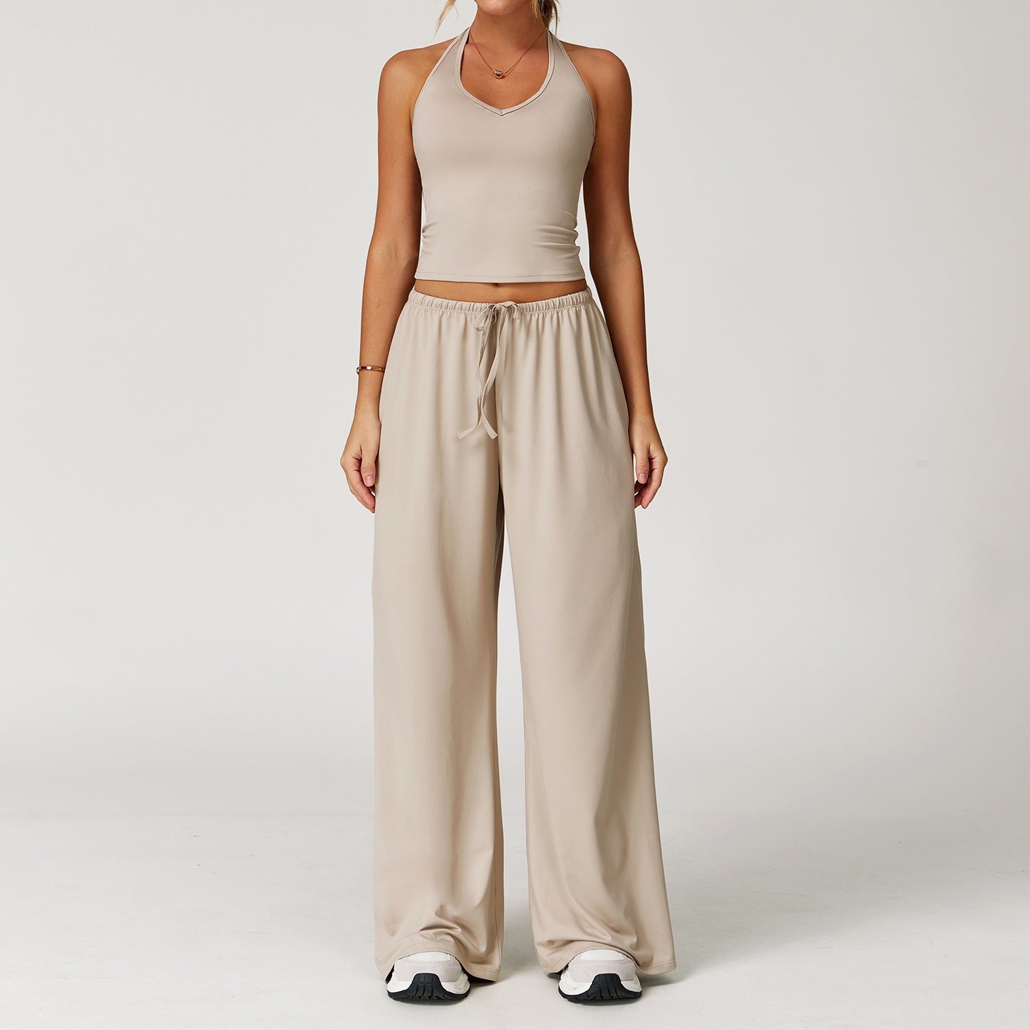 Conjunto Deportivo de Yoga de Secado Rápido para Mujer